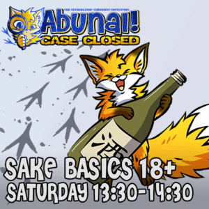 Sake Basics Tasting 18+ - Saturday 13:30-14:30