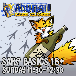 Sake Basics Tasting 18+ - Sunday 11:30-12:30